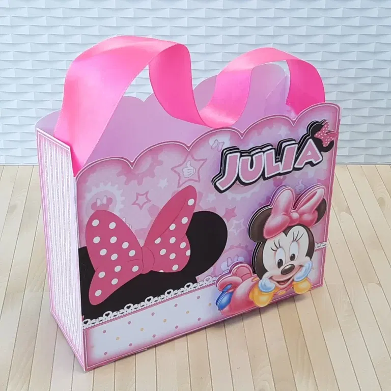 Arquivo de corte Minnie Baby para imprimir e cortar. Formatos Studio, PDF e imagens PNG para decoração.