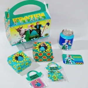 Decoração Frozen para festa na escola em Studio. Arquivo de corte, topper e festas.