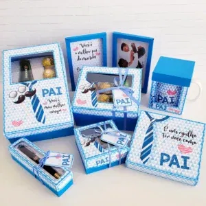 Arquivo digital Dia dos Pais para Silhouette e recorte manual. Decoração, topper e festas.