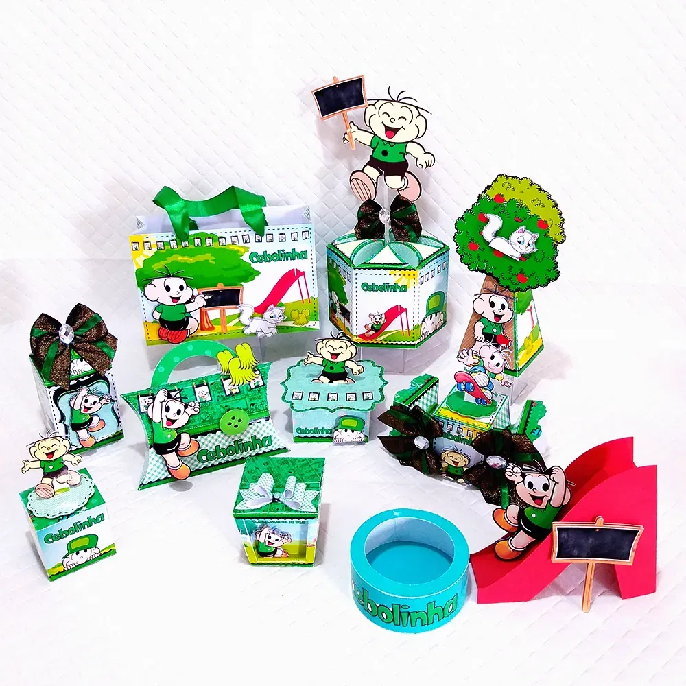 Arquivo de Corte Cebolinha Studio e Pdf 1