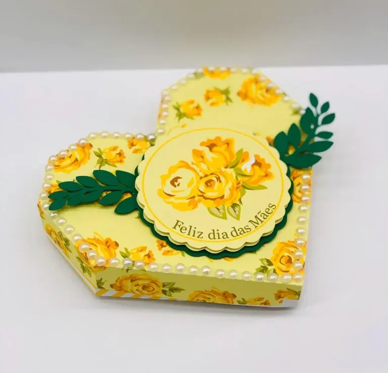 Moldes de decoração Dia das Mães para presentes. Arquivo de corte Studio e PDF para topper.