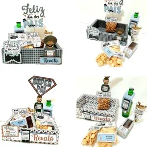 Arquivo de corte Dia dos Pais para Silhouette Studio. Ideal para decoração, topper e festas.