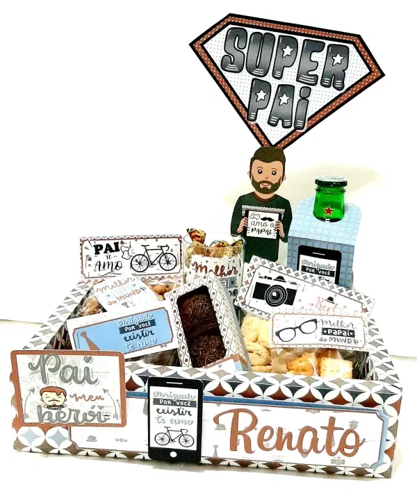 Arquivo de corte rápido Dia dos Pais para Silhouette Studio. Decoração e festas.