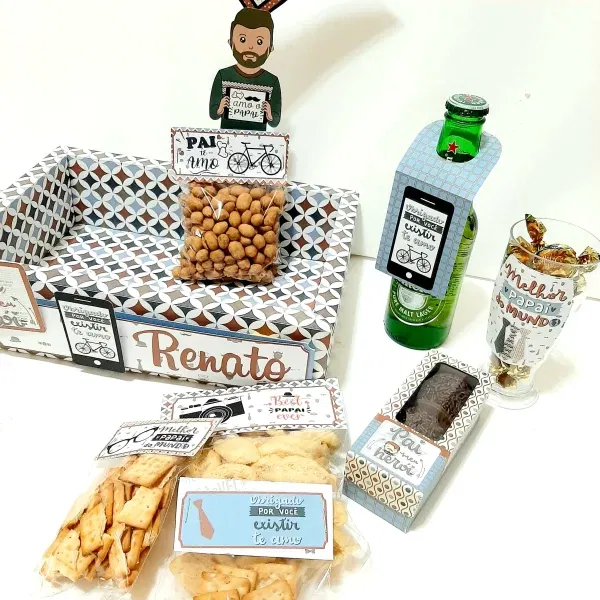 Arquivo de corte Dia dos Pais para Silhouette Studio. Ideal para decoração, topper e festas.