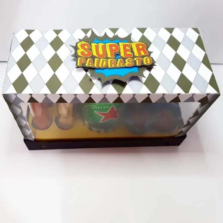 Moldes de decoração Dia dos Pais para presentes. Arquivo de corte Studio e PDF para topper.