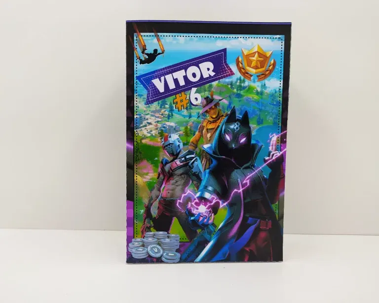 Arquivo de Corte Fortnite Studio Png e Pdf 2