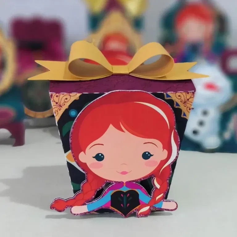 Download de arquivo de corte Anna para festas. Decoração, topper e temas.