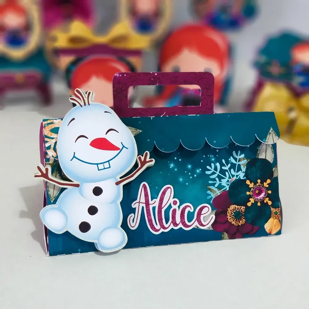 Arquivo de corte Anna Frozen em Studio e Pdf. Decoração, topper e festas.