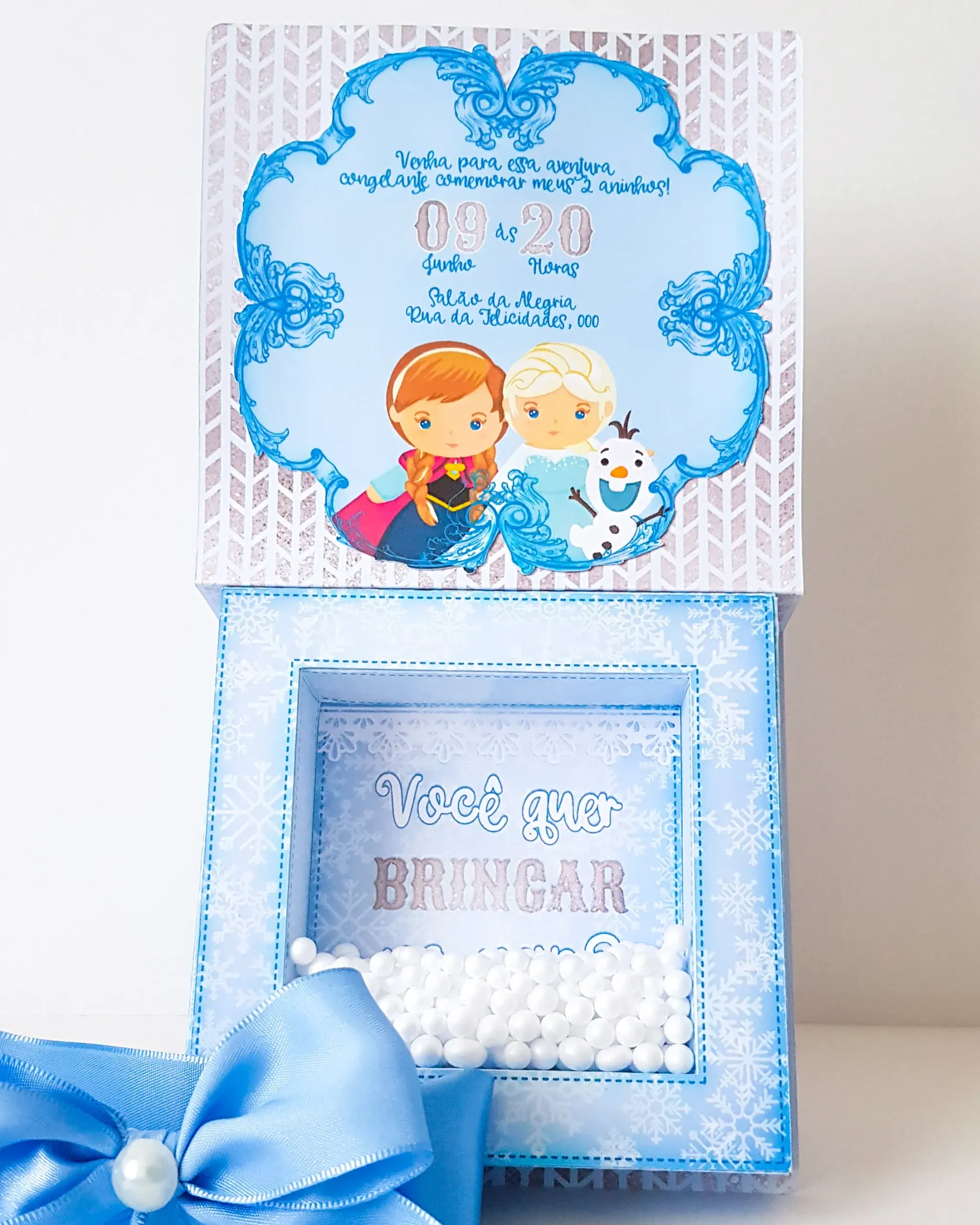 Decoração Frozen para imprimir e cortar em casa. Arquivo de corte e topper.
