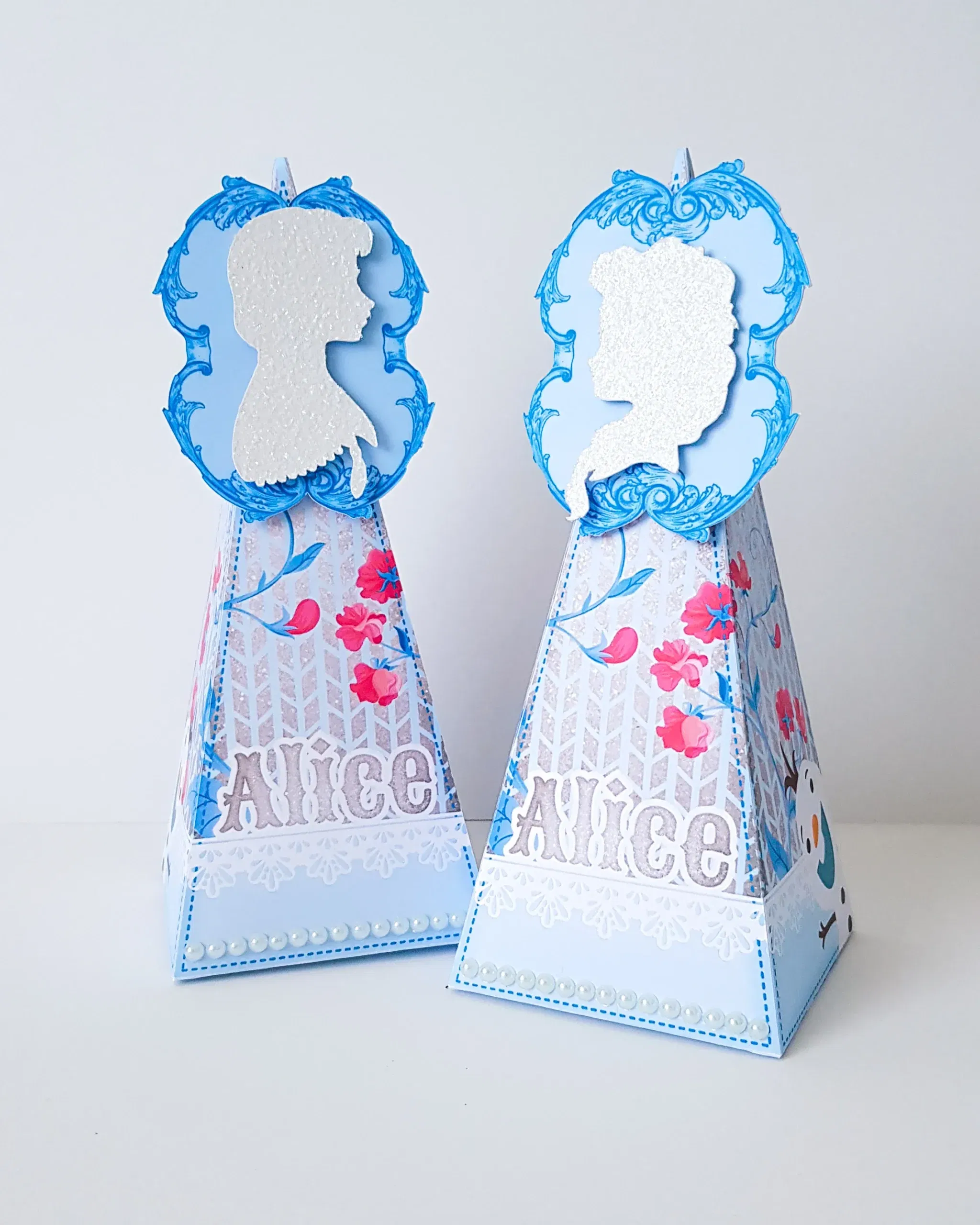 Arquivo de corte Frozen em Studio, PDF e PNG. Decoração, topper e festas.