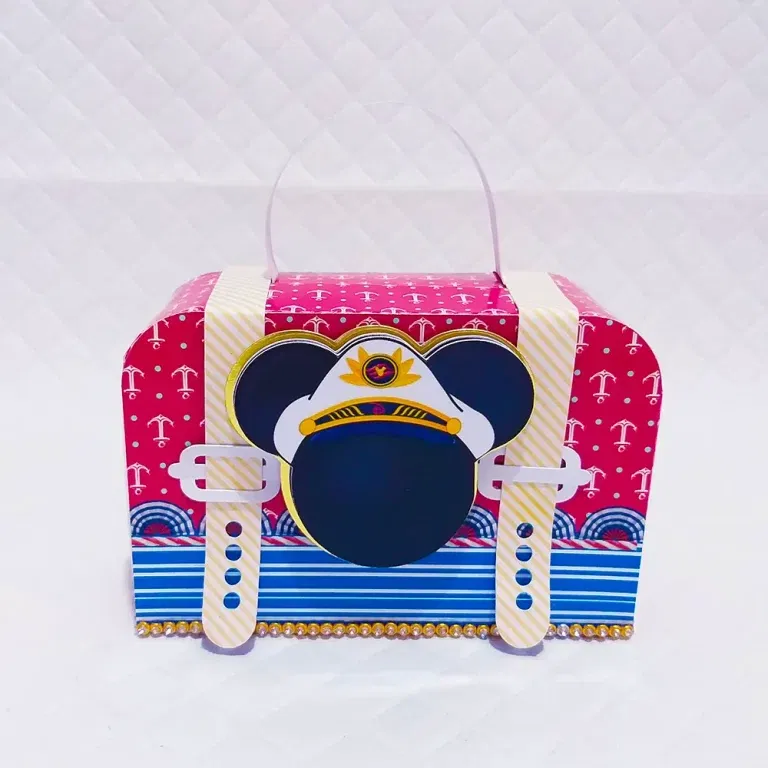 Decoração Mickey Marinheiro para mesversário e chá de bebê. Arquivo de corte Studio e PDF. Inclui topper.