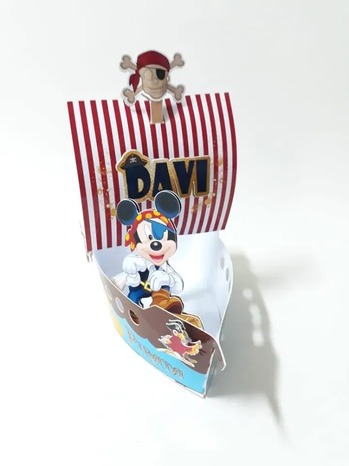 Arquivo de Corte Mickey Pirata Studio 9