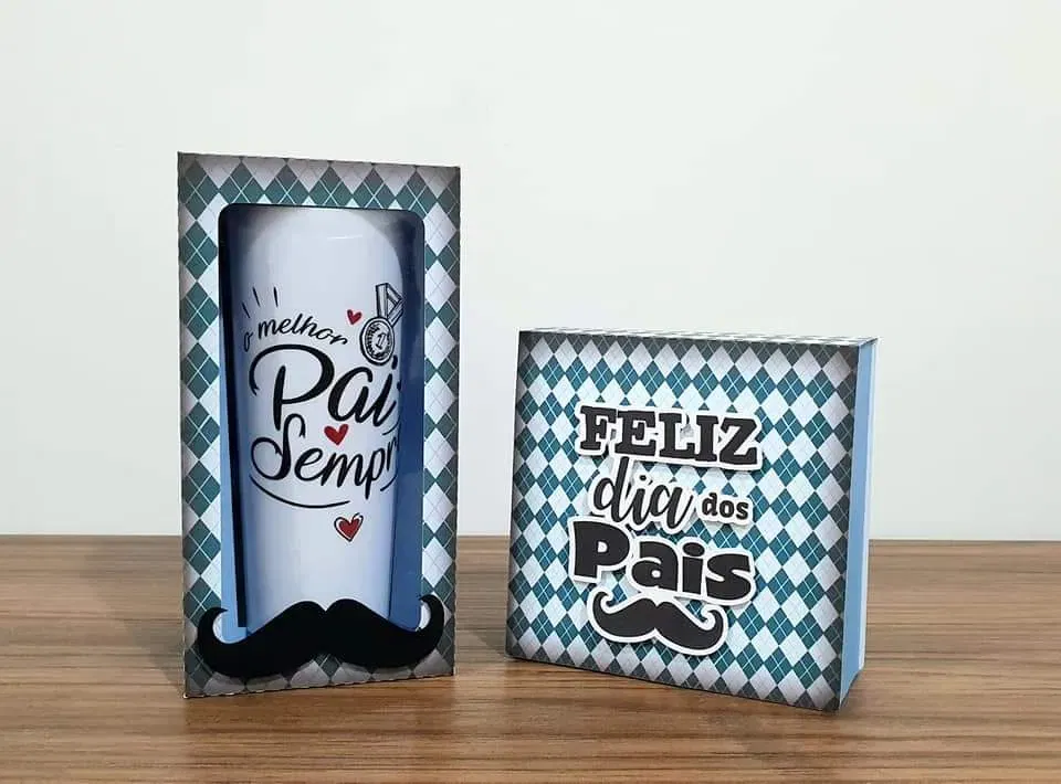 Arquivo de corte profissional Dia dos Pais para Silhouette. Decoração, topper e festas.