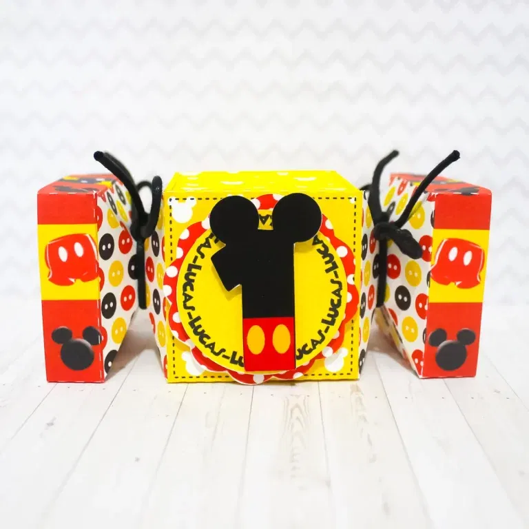 Kit completo Turma do Mickey em arquivo de corte Studio. Ideal para aniversário, decoração de festas, topper e topo de bolo.