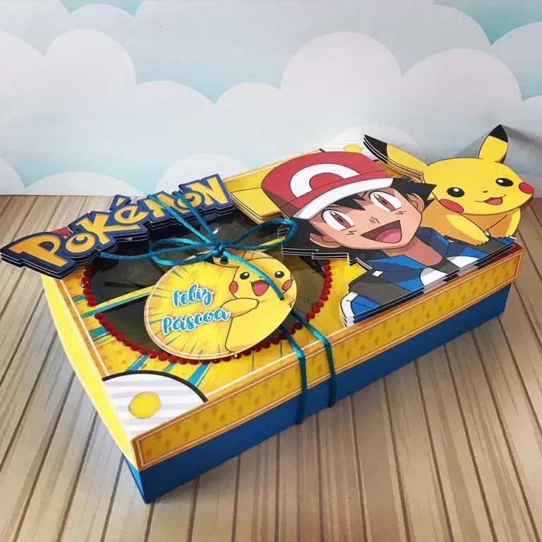 Caixa Confeiteiro Pokemon Studio e Pdf 2