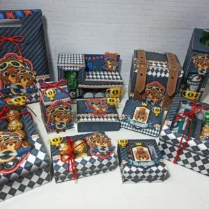 Centro de mesa Dia dos Pais em Studio e PDF. Ideal para decoração, topper e temas de festas.