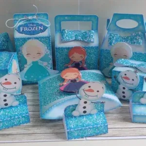 download imediato de arquivo de corte centro de mesa Frozen. Decoração e topper.