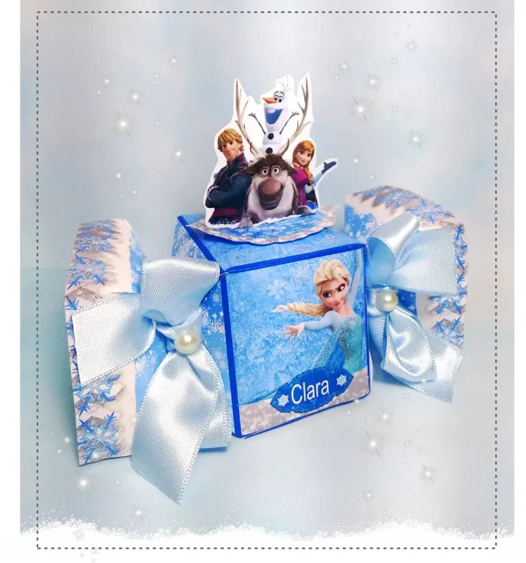 Download de arquivo de corte centro de mesa Frozen. Decoração, topper e festas.