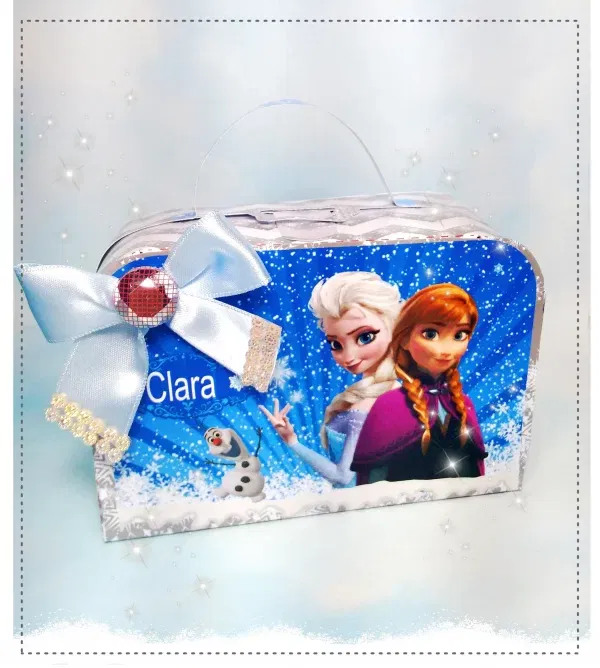 Arquivo de corte centro de mesa Frozen para Silhouette Studio. Decoração e festas.