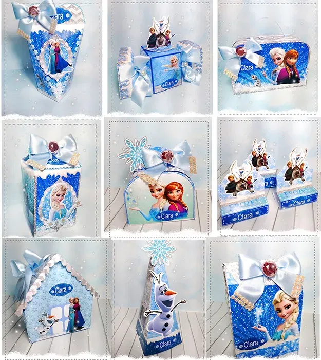 Kit profissional centro de mesa Frozen. Arquivo de corte, topper e festas.