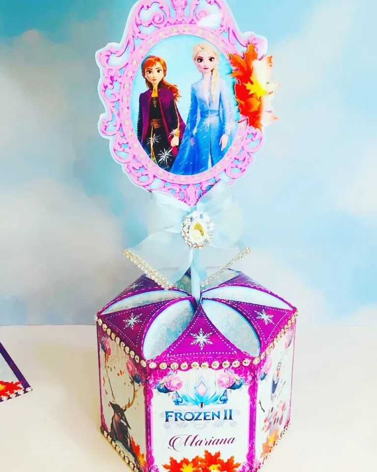 Kit profissional decoração aniversário Frozen. Arquivo de corte, topper e temas.