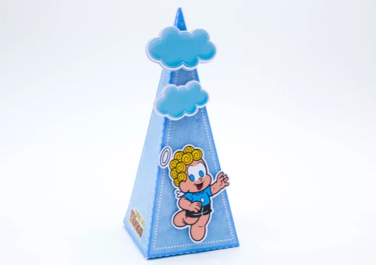 Decoracao Centro de Mesa Turma da Monica 3