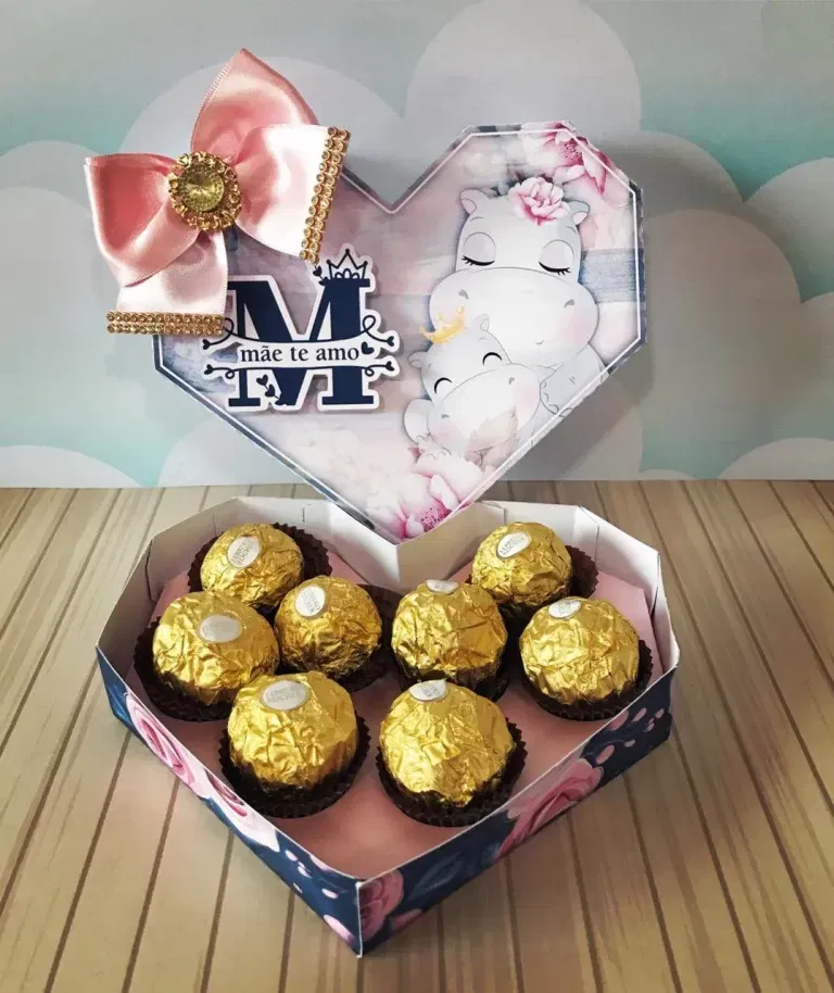 Moldes de decoração Dia das Mães para aniversário. Arquivo de corte Studio e PDF para topper.