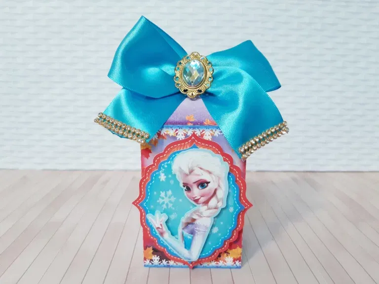 Decoração Elsa Frozen para imprimir e recortar. Arquivo de corte, topper e festas.