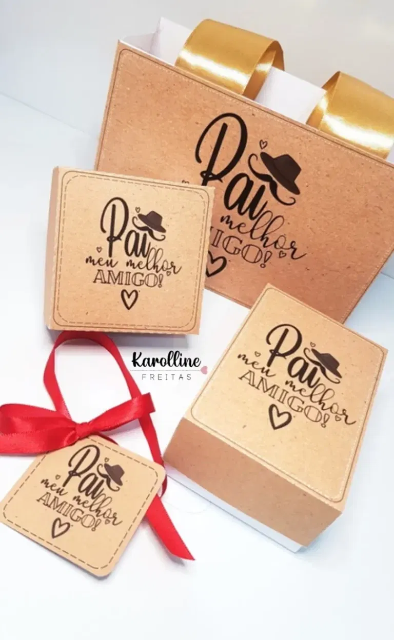 Decoração Feliz Dia dos Pais para imprimir e cortar. Arquivo de corte Studio e PDF para festas.