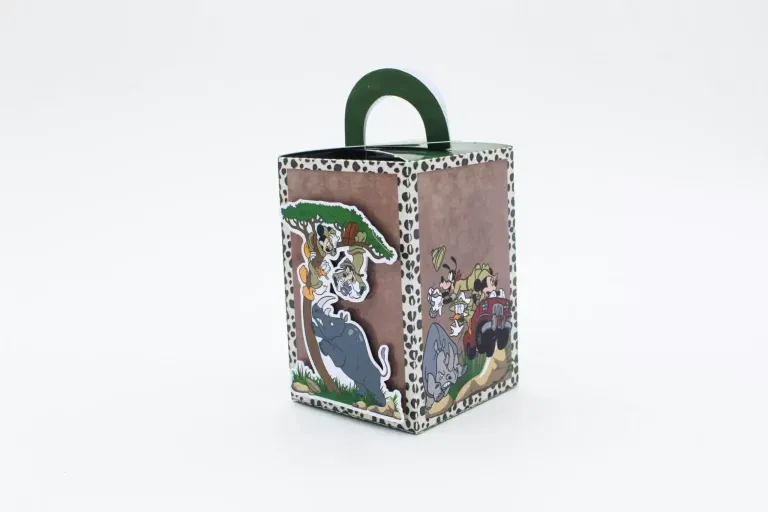 Imagens PNG e arquivo de corte Studio Mickey Safari. Decoração de aniversário, topper e topo de bolo para festas.