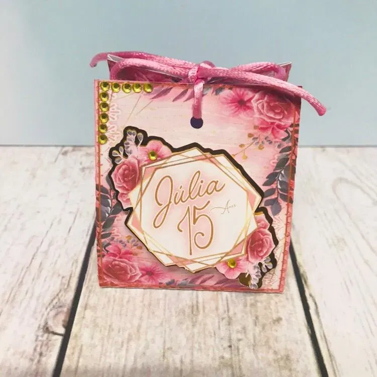 Decoracao Tema 15 Anos Flores Rosa Studio e Pdf 4