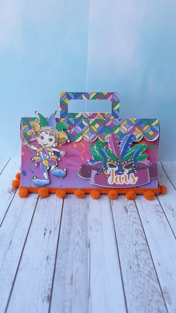 Kit decoração Carnaval em Studio e PDF. Ideal para aniversário, topper e temas de festas.