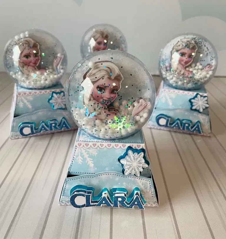 Kit completo de decoração Frozen em Studio, Png e Pdf. Temas, topper e festas.