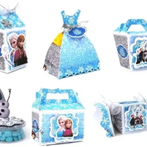 Arquivo de corte de enfeite de mesa Frozen para Silhouette Studio. Decoração, topper e festas.