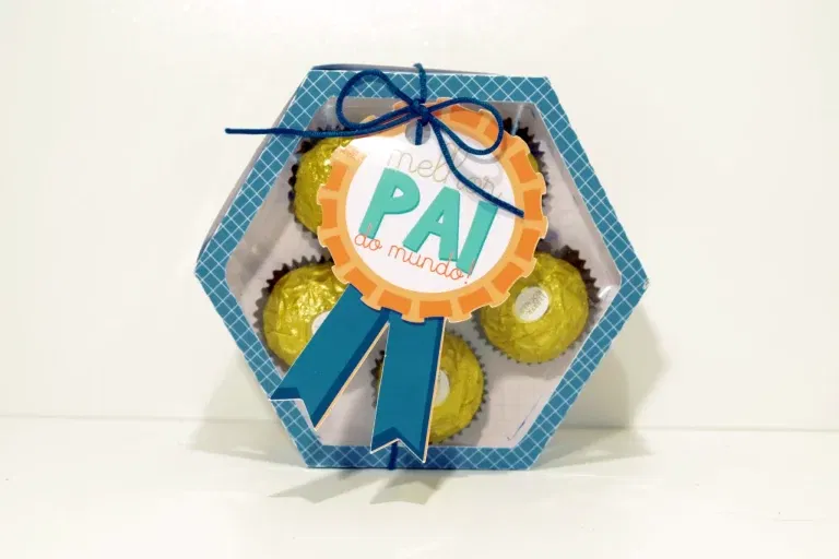 Moldes de enfeite Dia dos Pais para presentes. Arquivo de corte Studio e PDF para topper.