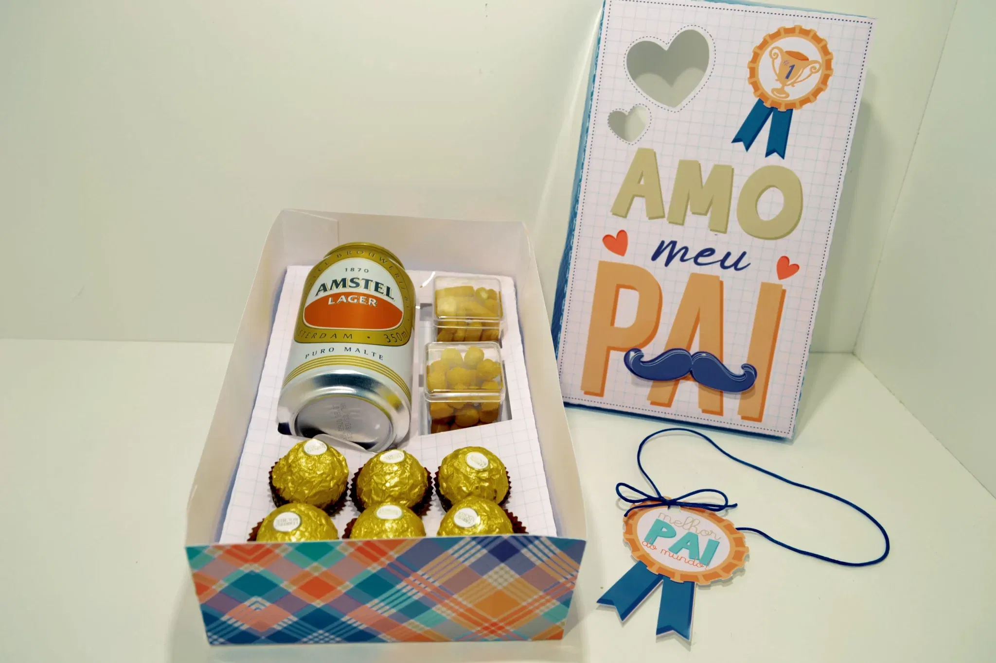 Enfeite Dia dos Pais para imprimir e cortar. Arquivo de corte Studio e imagens PNG de alta resolução.