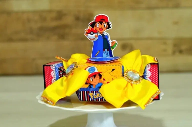 Enfeite de Mesa do Pokemon Studio e Pdf 2