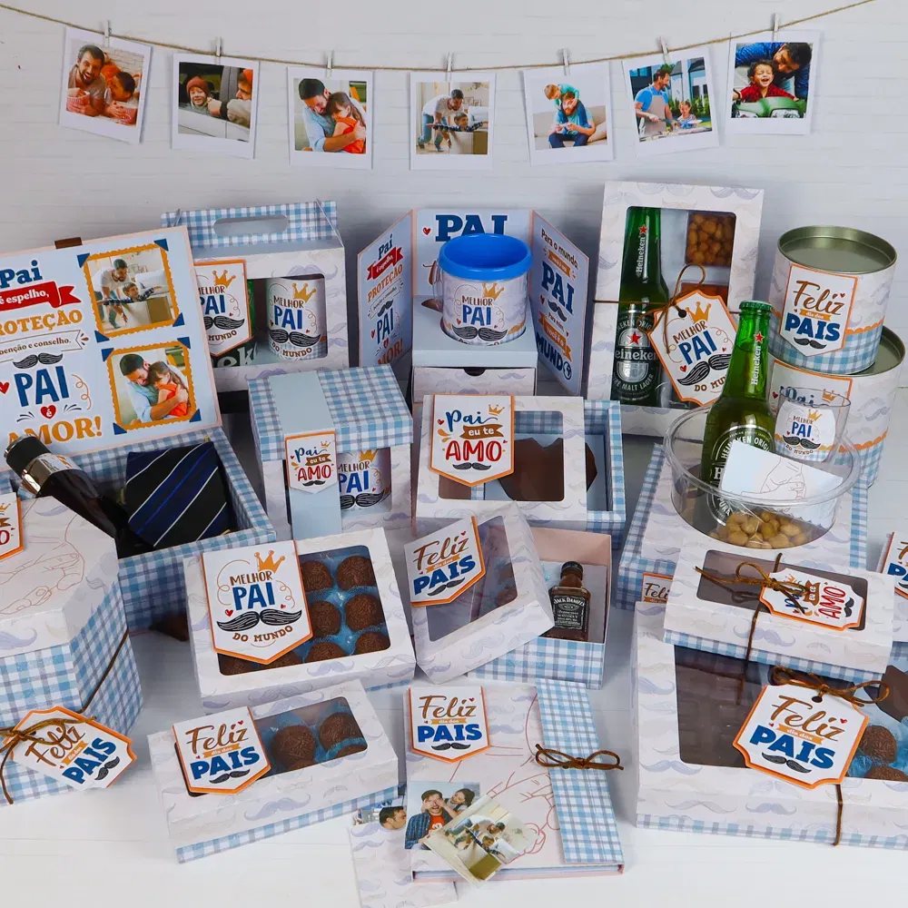 Kit festa simples e prático para o Dia dos Pais.