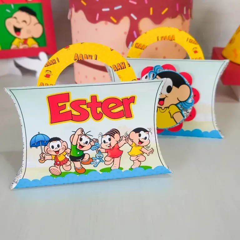 Festa Painel Turma da Monica Studio e Pdf 2