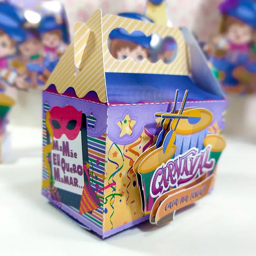 Download de arquivo de corte Carnaval. Decoração, topper e aniversário de festas.