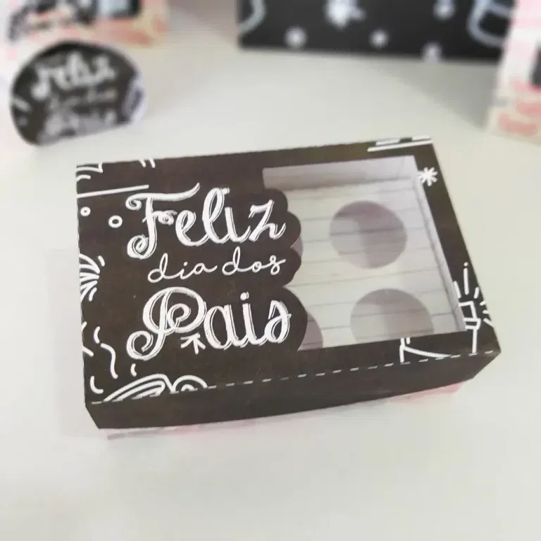 Decoração de mesa profissional para Dia dos Pais. Arquivo de corte, topper e temas.