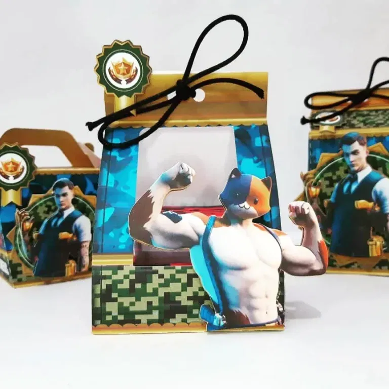 Mesa Decorada Fortnite Studio e Pdf 2