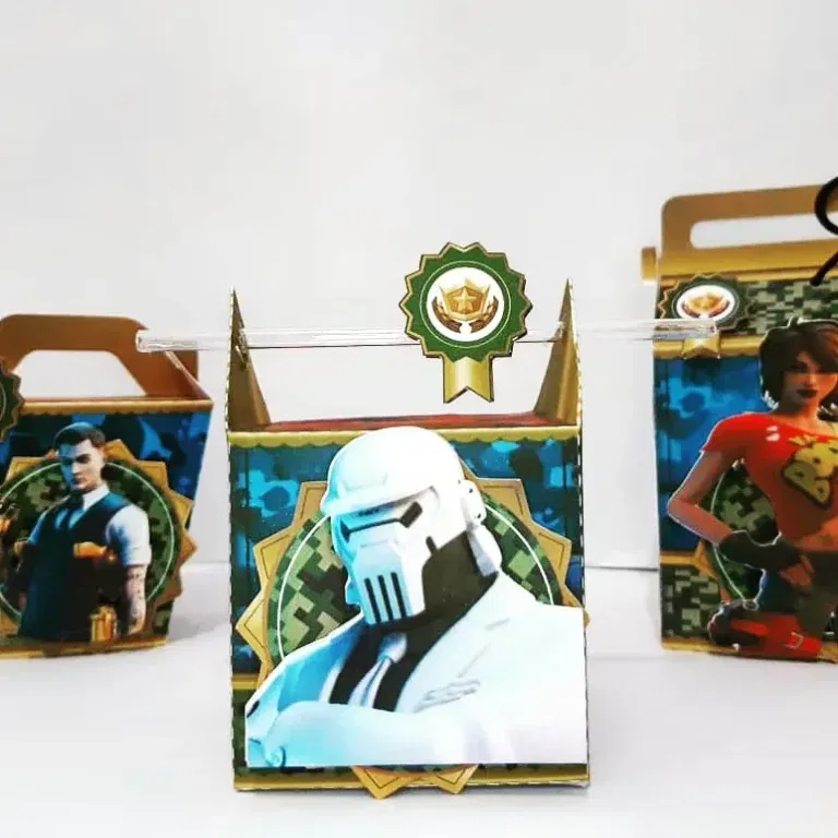 Mesa Decorada Fortnite Studio e Pdf 3