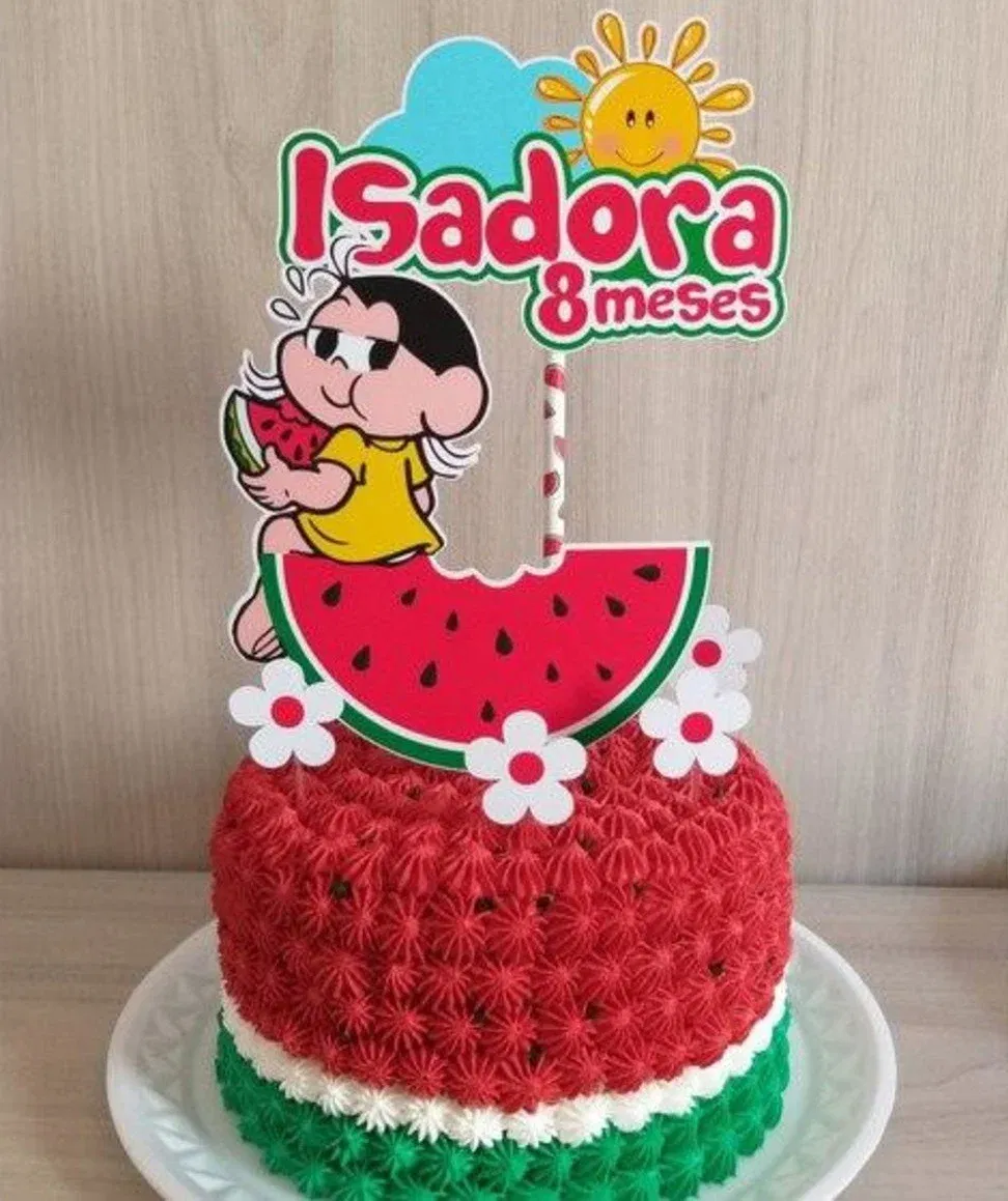 Topo de Bolo Magali para Imprimir Studio 1