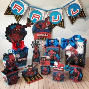 Download de arquivo de corte Homem Aranha. Topper, decoração e temas.