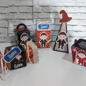 Arquivo digital silhouette harry potter studio. Topper, decoração, temas e festas.