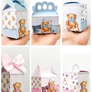 Arquivo silhouette chá de revelação ursinhos studio. Topper, decoração, temas e festas.