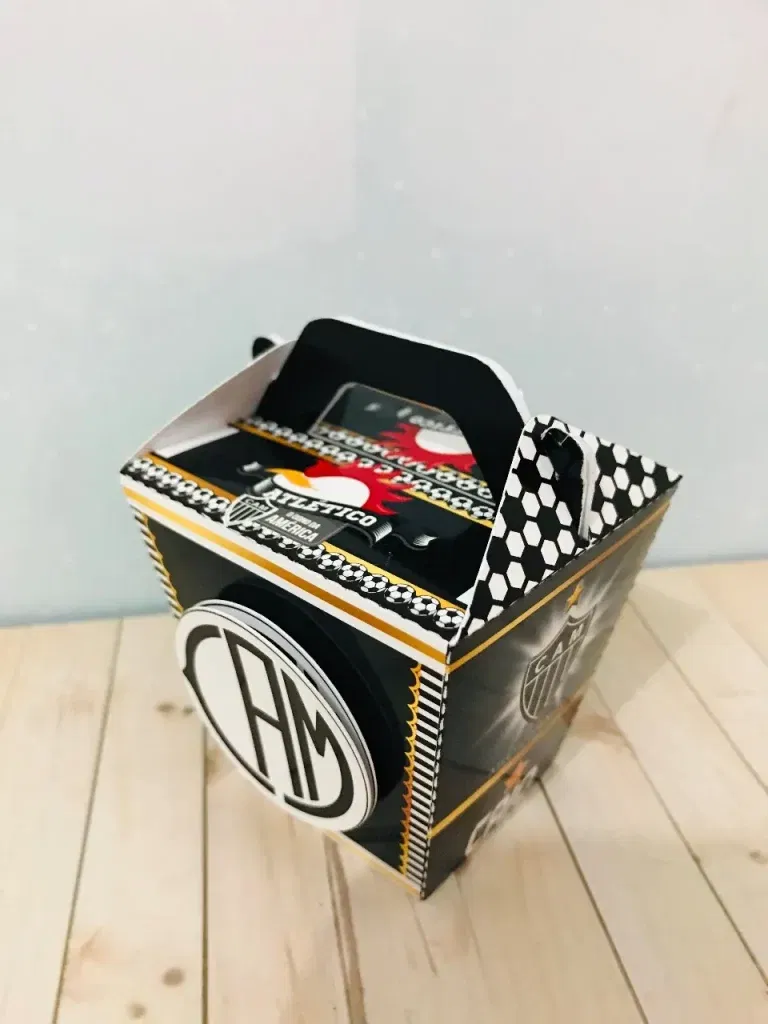 Kit profissional de decoração Atlético Mineiro. Arquivo de corte, topper e festas.