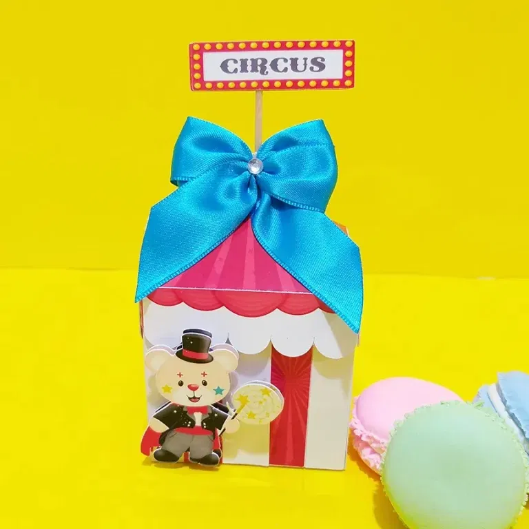 Moldes de decoração circo dos ursinhos para fazer em casa. Topper, temas e festas.