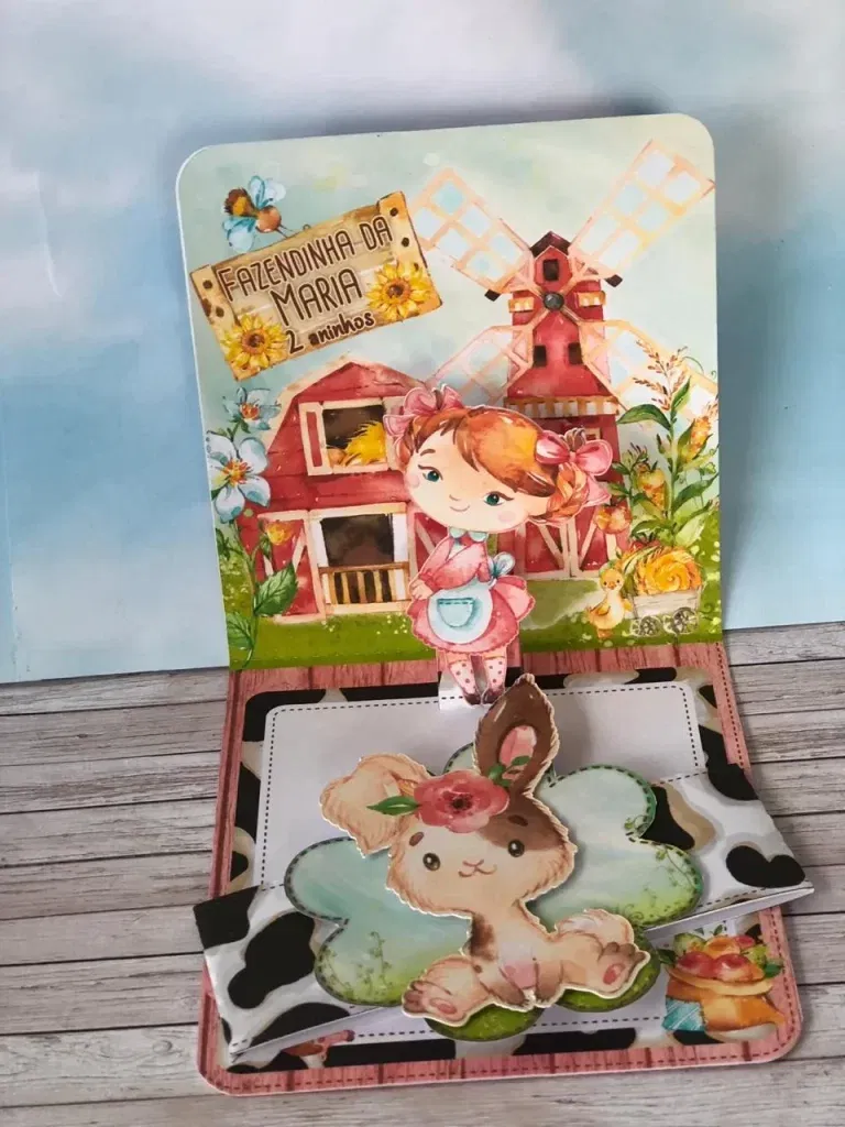 Arquivo de corte digital fazendinha studio e pdf. Topper, decoração, temas e festas.